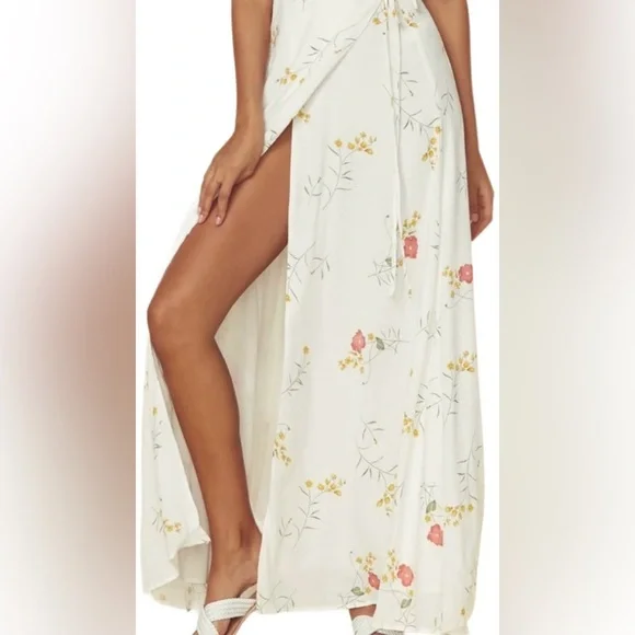 NWT Anthropologie “Josephine” Wrapped Maxi Dress by Capulet - Size Large (12/14) - Picture 4 of 8